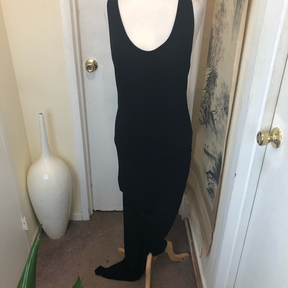 Young Fabulous & Broke Black asymmetrical Ruched L - Picture 2 of 8